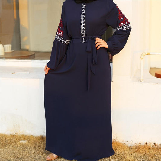 Abaya Bleu Marine