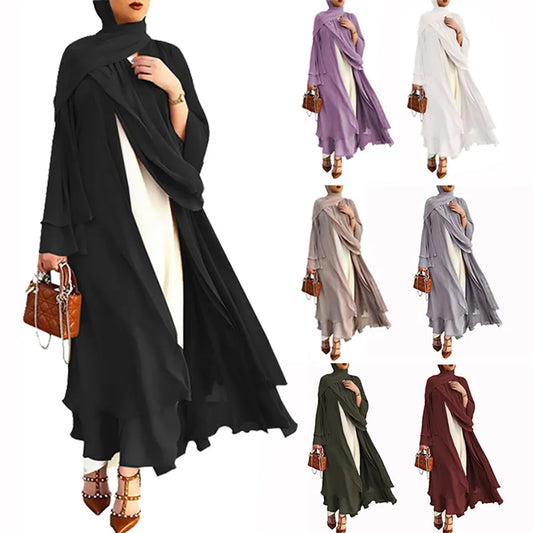 Abaya en Mousseline