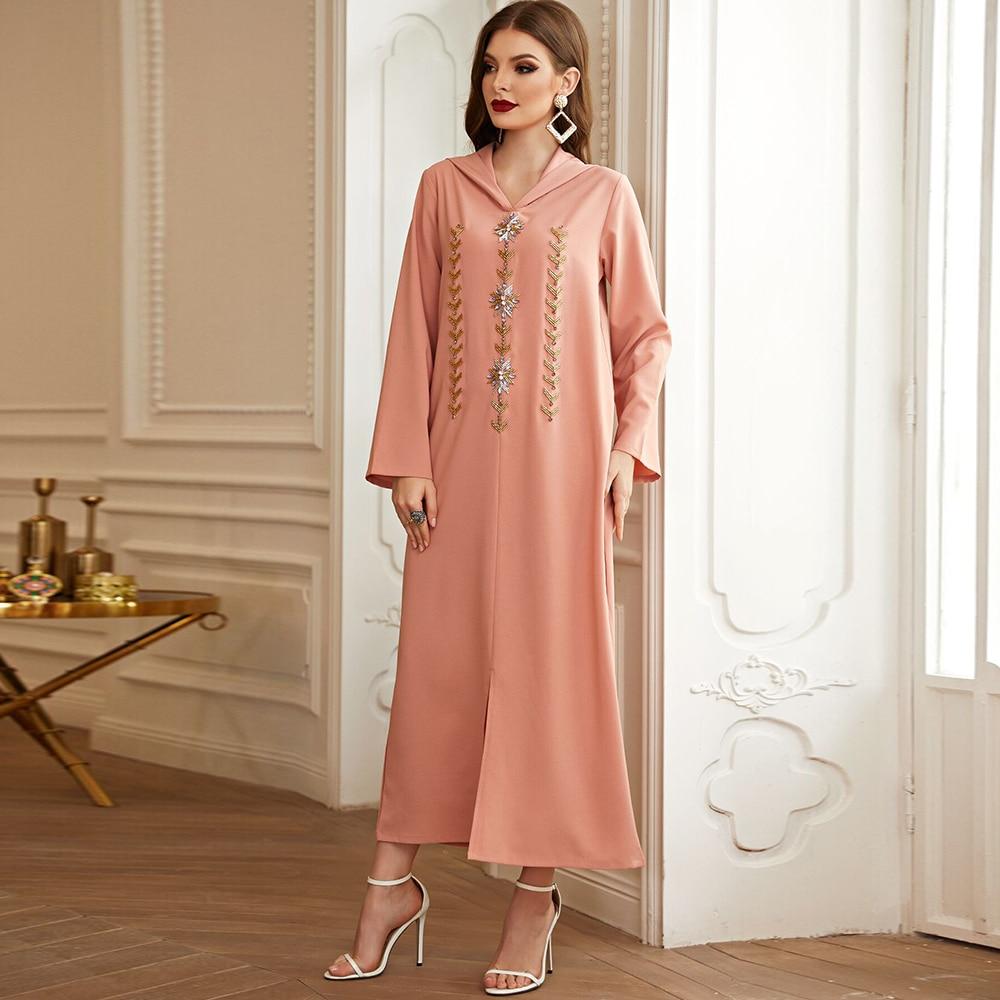 Djellaba Marocaine Rose - Élégante et Confortable pour Toutes les Occasions