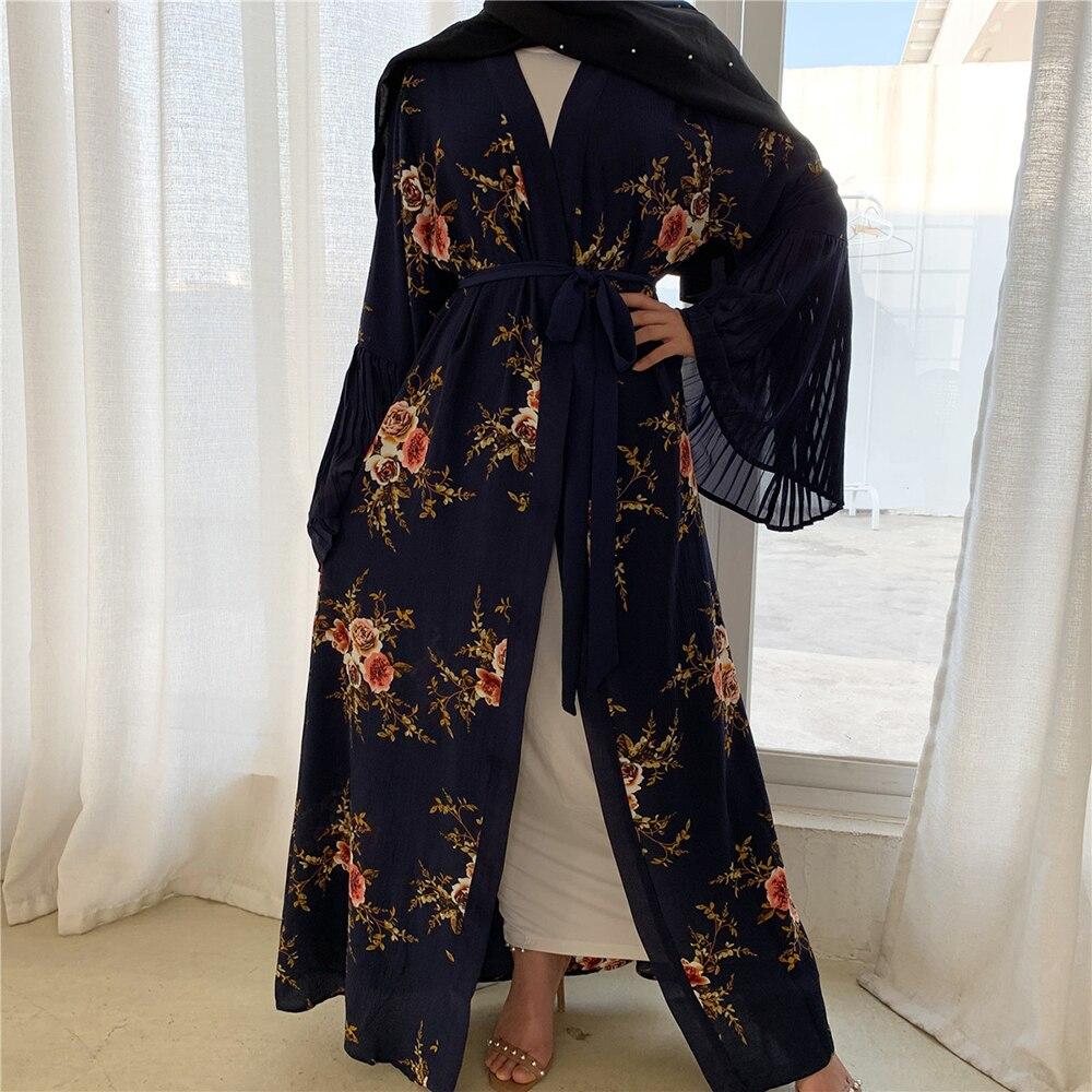 Abaya Femme Fleurie