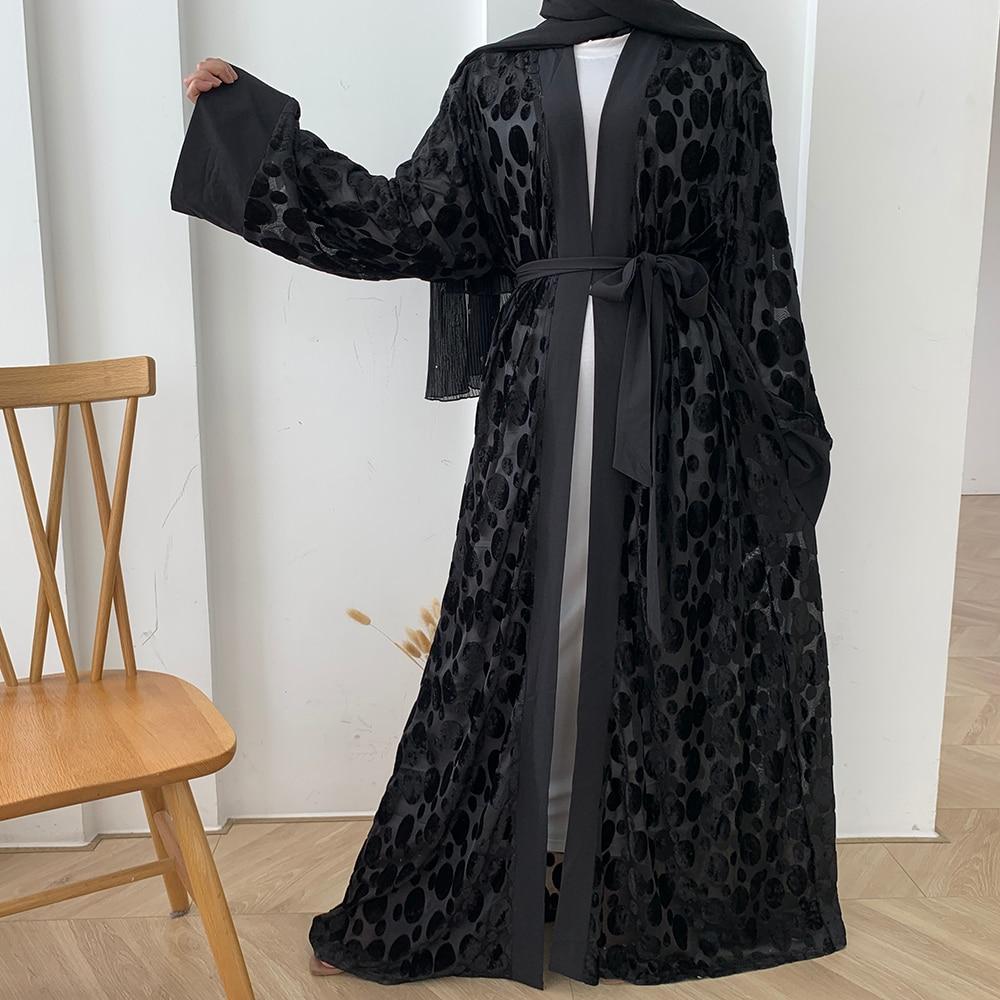 Kimono Abaya Noir