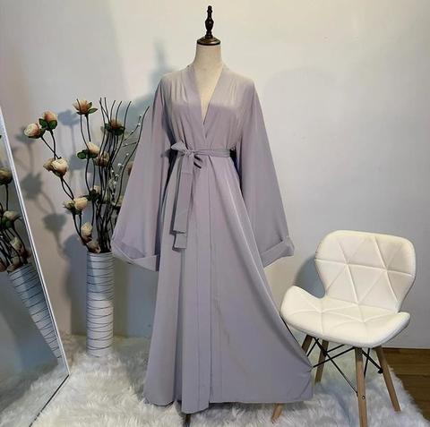 Kimonos Abayas Sophistiqués pour Femmes Musulmanes